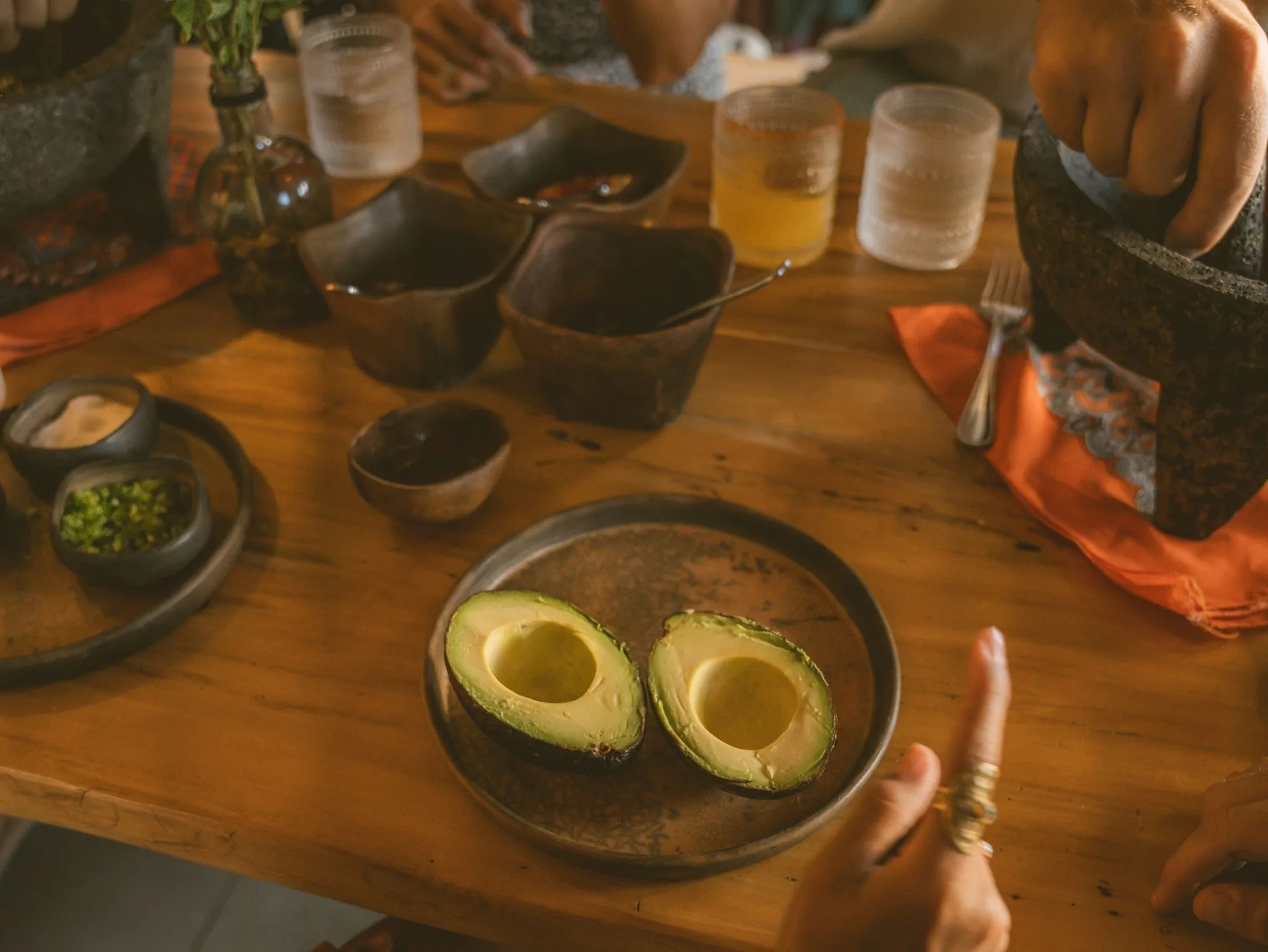 Group culinary workshop at Cachasol Farm Distillery near Sayulita Nayarit Mexico