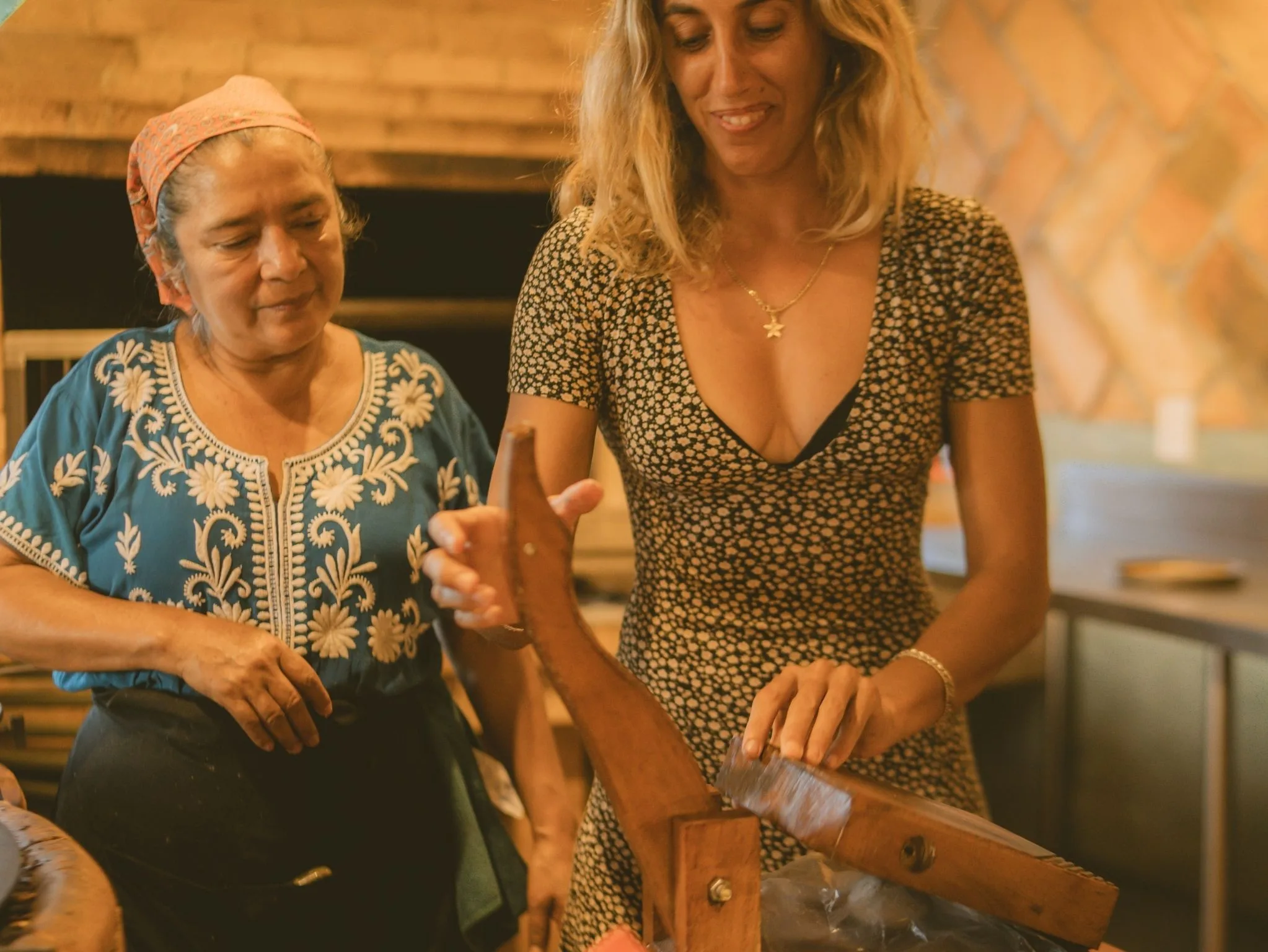 Guests at the Cachasol culinary workshop, Sayulita Nayarit Mexico